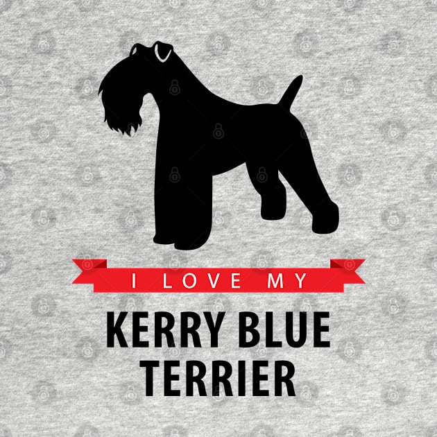 I Love My Kerry Blue Terrier by millersye